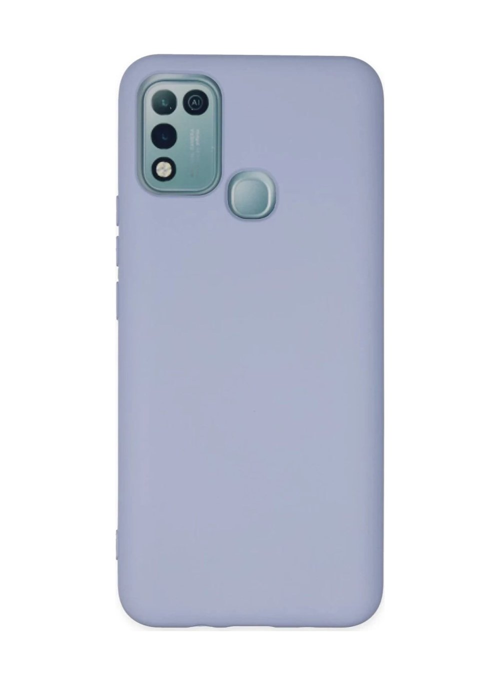İnfinix Hot 10 Play Uyumlu Kılıf Nano İçi Kadife Silikon - Lila Belirtilmemiş