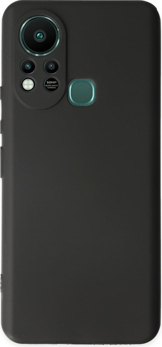 İnfinix Hot 11s Uyumlu Kılıf First Silikon - Siyah Belirtilmemiş