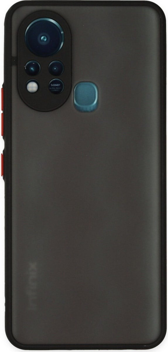 İnfinix Hot 11s Uyumlu Kılıf Montreal Silikon Kapak - Siyah Belirtilmemiş
