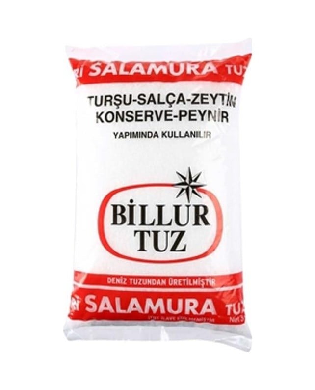 İri Tuz 3kg Salamura Poşet 1 Adet