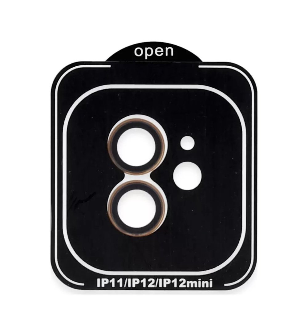 Joko Apple İphone 11 Uyumlu Pvd Metal Kamera Lens - Turuncu