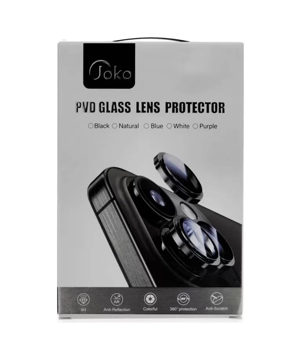 Joko Apple İphone 16 Pro Max Uyumlu Pvd Metal Kamera Lens - Gold