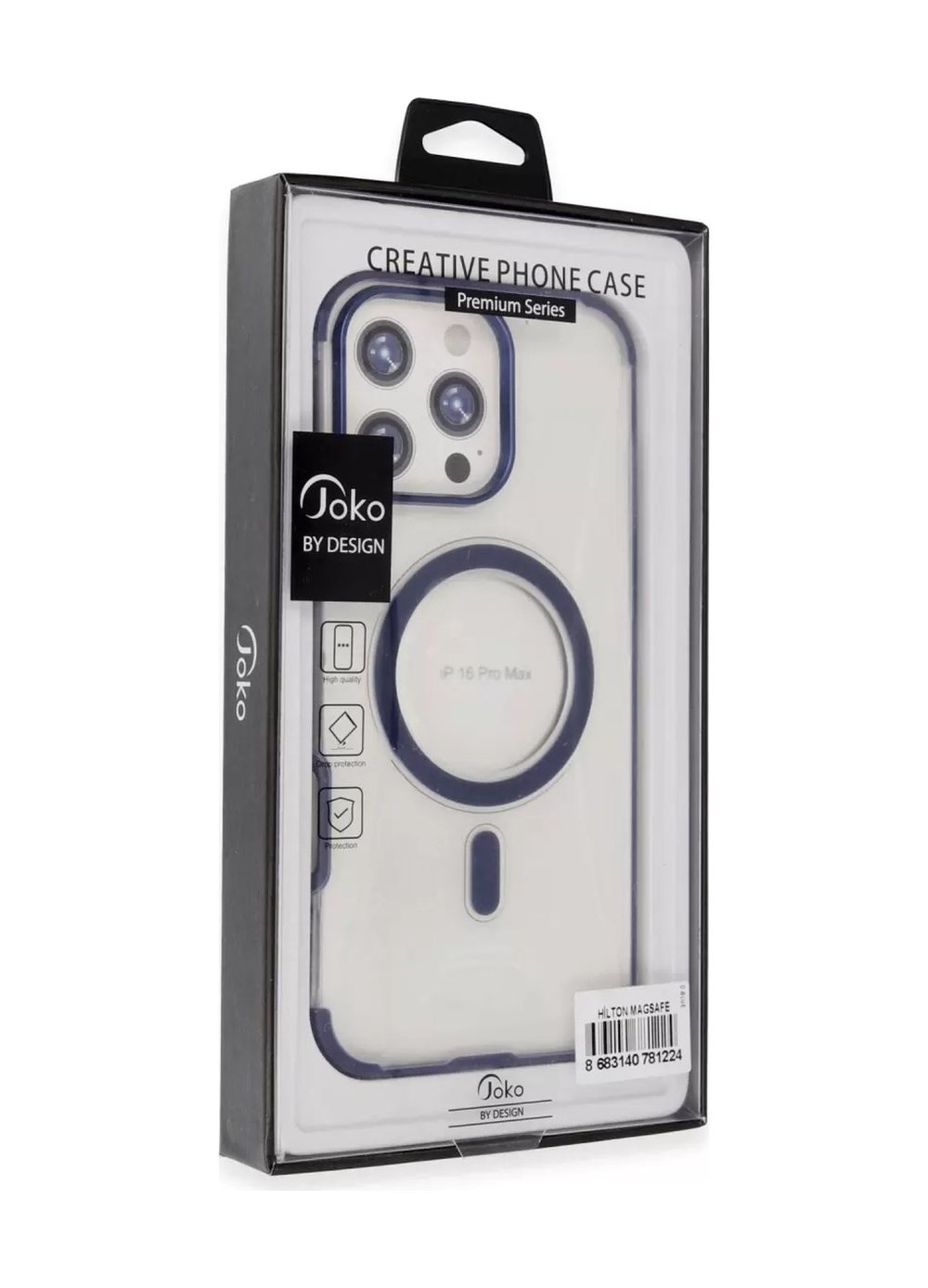 Joko Apple Uyumlu iPhone 16 Pro Uyumlu Hilton Magsafe Kapak - Gold Belirtilmemiş