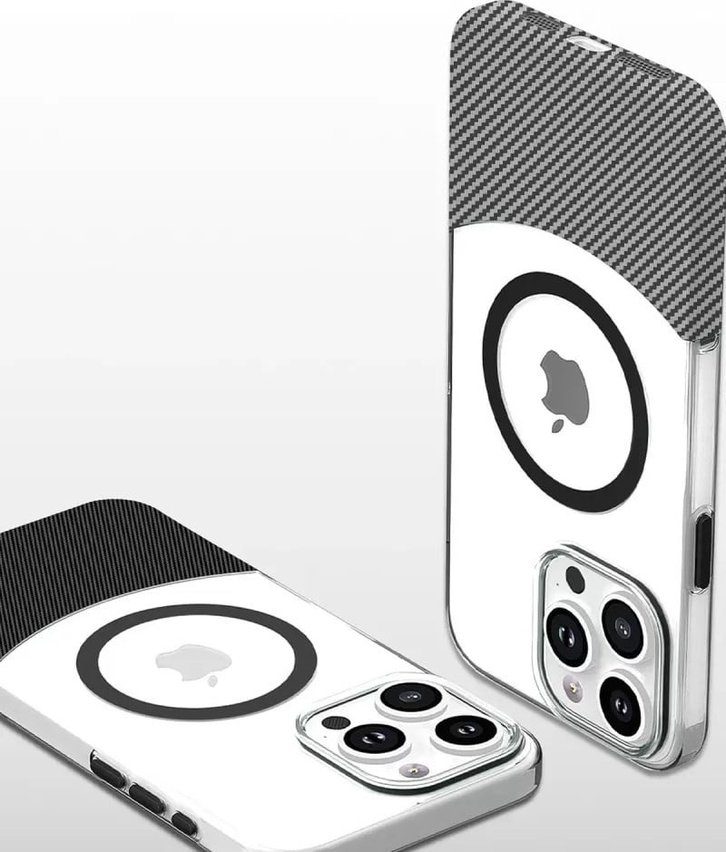 Joko Apple Uyumlu iPhone 16 Pro Uyumlu Carbon Puzzle Magsafe Kapak - Desert Belirtilmemiş