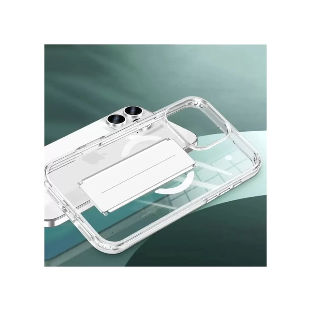 Joko Apple Uyumlu iPhone 16 Uyumlu Kılıf Alfa Magsafe Standlı Kapak - Siyah Belirtilmemiş