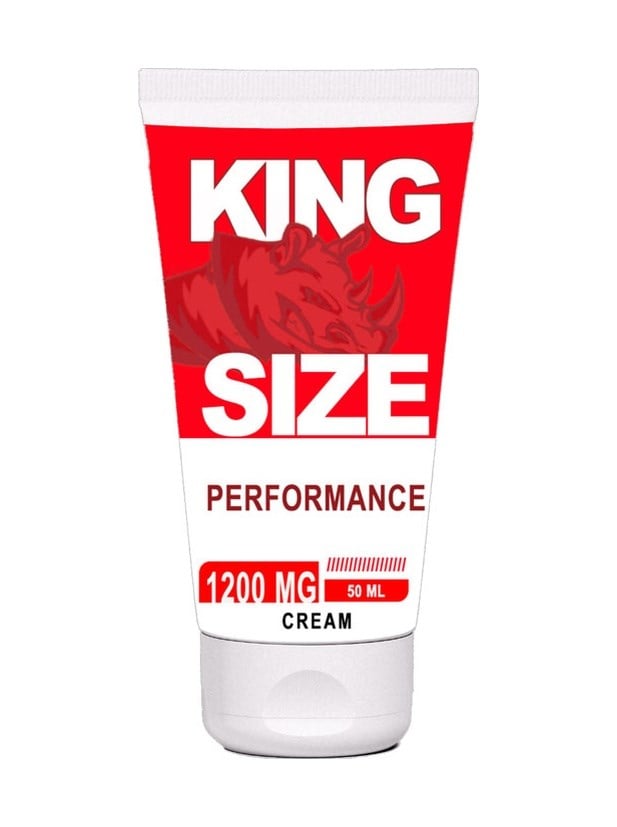 Kingsize 1200 Mg Erkeklere Özel Yoğun Sertliğini Ve Kuvvetini Maximumlayan Krem 50 Ml