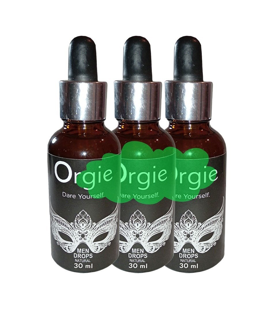 L.orgie Erkeklere Özel Formüllü Afrodizyakdamla 3 Adet 30 Ml