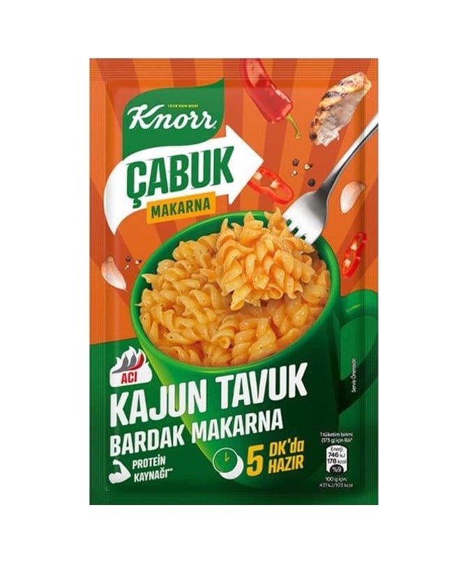 Makarna Kajun Tavuk48 1 Adet