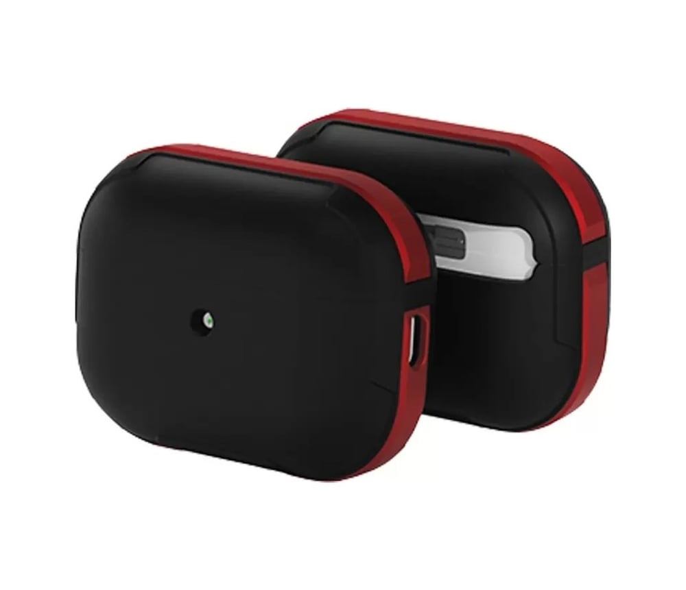 Movenchy Apple Airpods 3 3.nesil Mo-a8 Armor Kılıf - Kırmızı