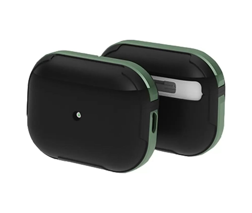 Movenchy Apple Airpods Pro 2 2.nesil Mo-a8 Armor Kılıf - Koyu Yeşil