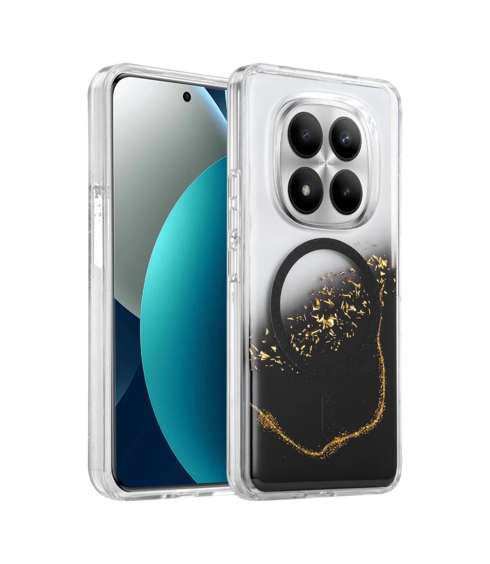 Onegif Xiaomi Redmi Note 15 Pro 4g Lotus Simli Magsafe Kapak - Siyah