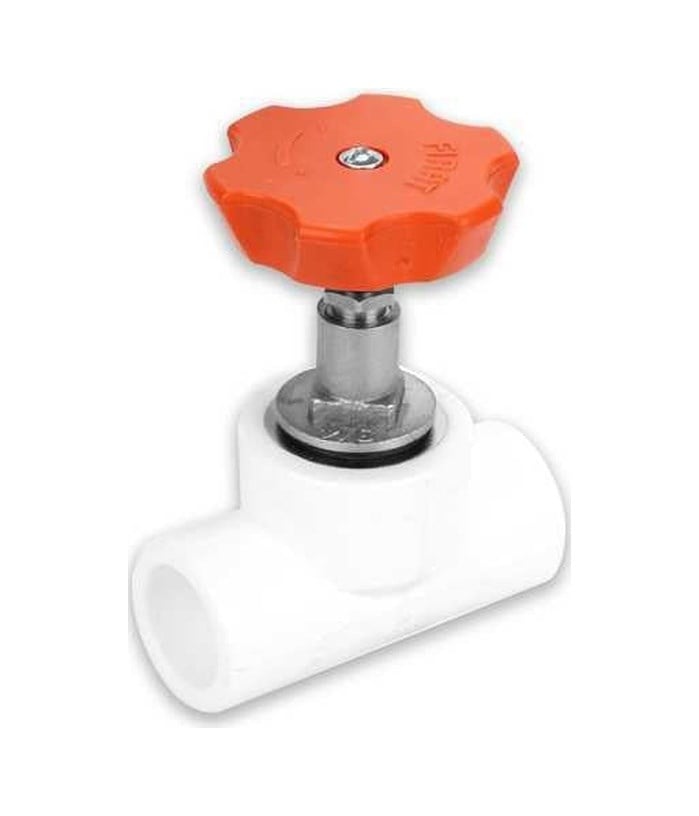 Plastik 20mm Kelebek Başlı Vana 1 Adet