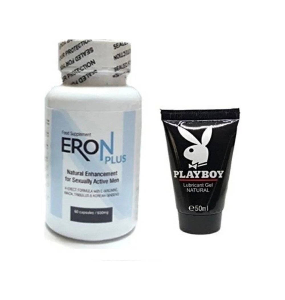 Playboy 120 Ml Masaj Yağı Eron Plus 60lı Erkeklere Özel
