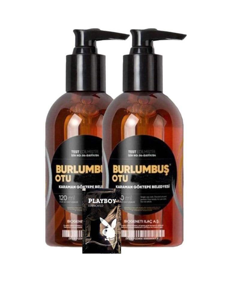 Playboy Burlumbuş Otu Jeli 2li Adet Reıax Jeli Factor2-2:0384 120 Ml + 1 Adet Jel Hediye