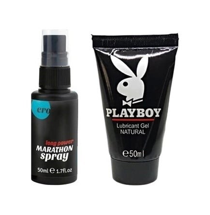 Playboy Hintohu Erkeklere Özel Sprey 50 Ml Peak Power For Men Sprey + Playboy Lubricant 50 Ml Jel