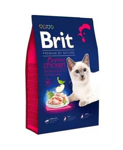 Premium By Nature Tavuklu Ve Pirinçli Kısırlaştırılmış Kedi Maması 8 Kg