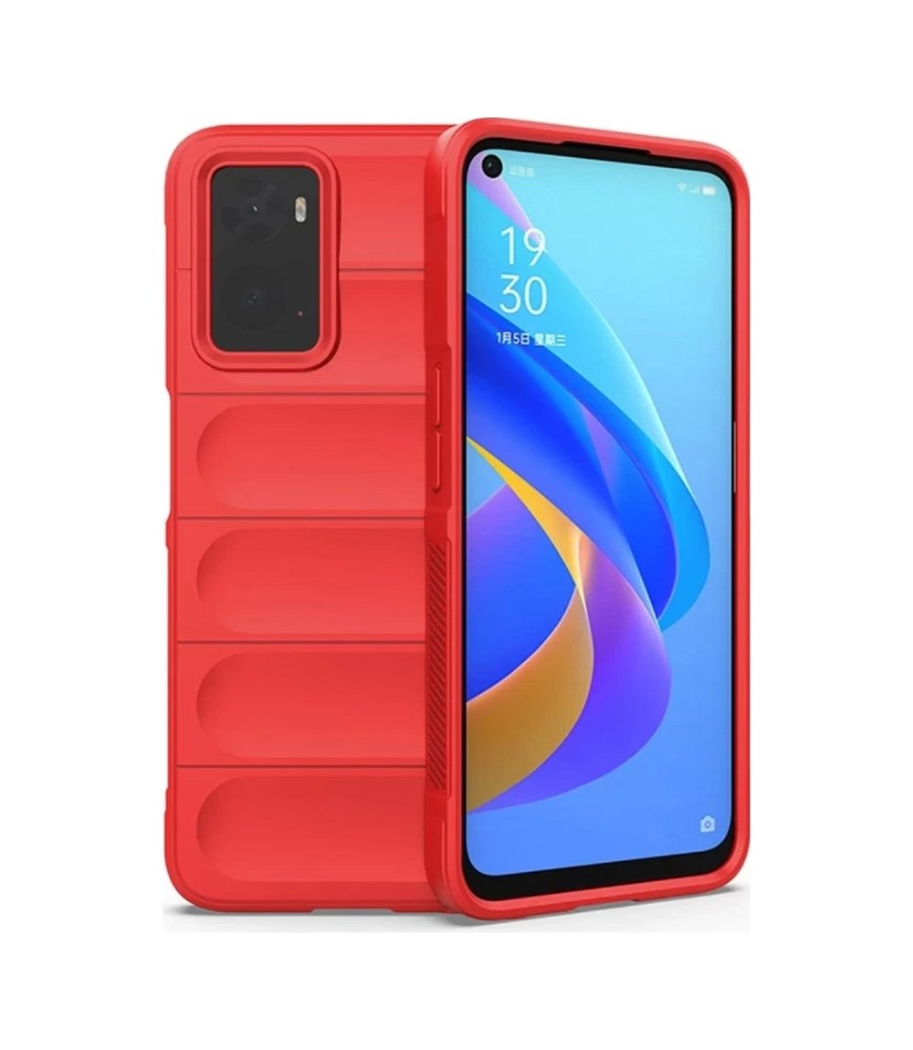 Realme 9i 4g Uyumlu Kılıf Optimum Silikon - Kırmızı Belirtilmemiş