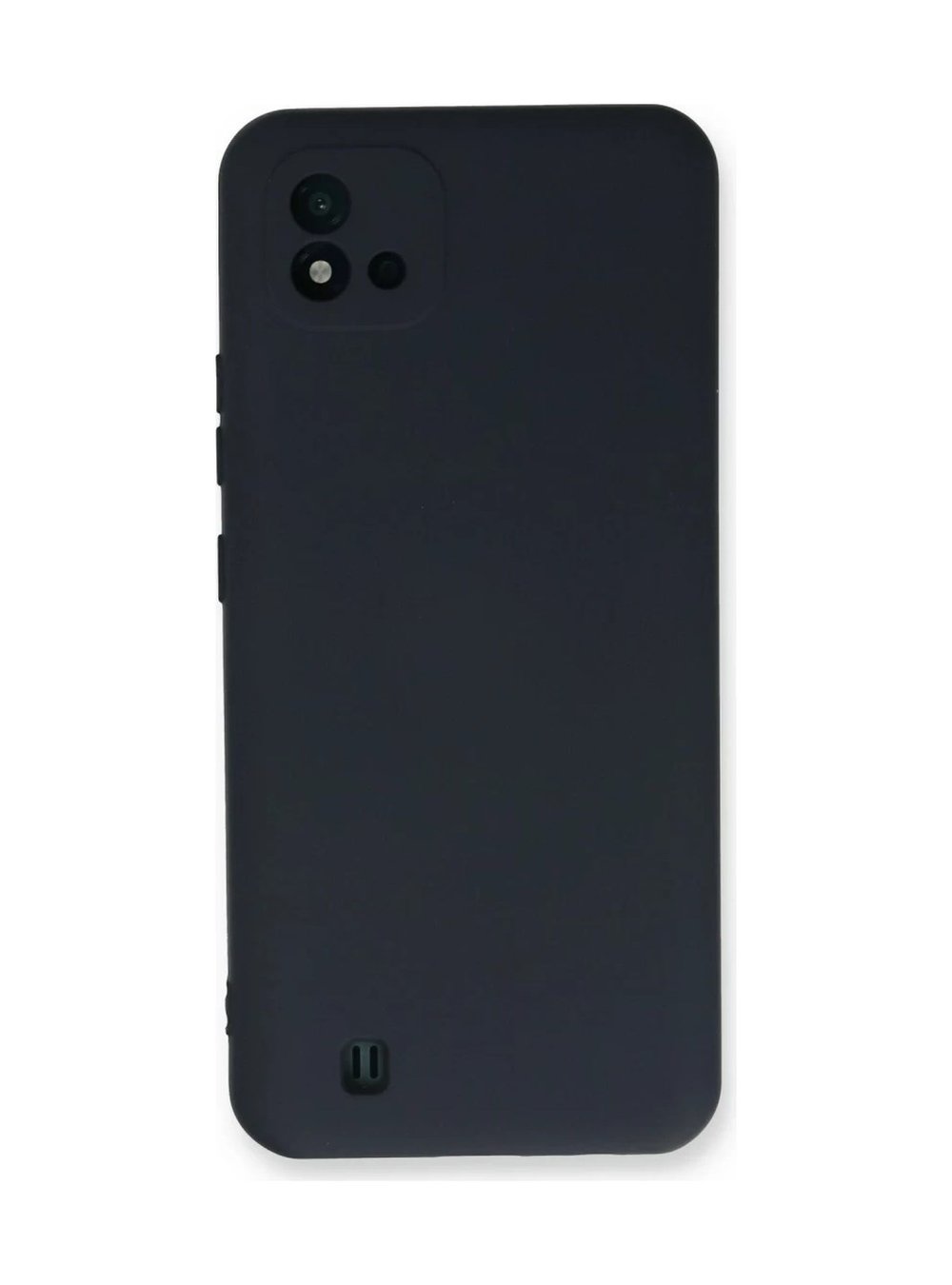 Realme C11 2021 Uyumlu Kılıf Nano İçi Kadife Silikon - Lacivert Belirtilmemiş