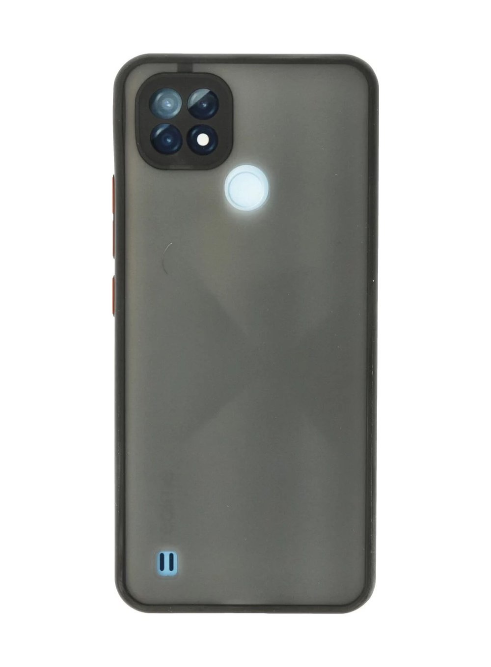 Realme C21 Uyumlu Kılıf Montreal Silikon Kapak - Siyah Belirtilmemiş