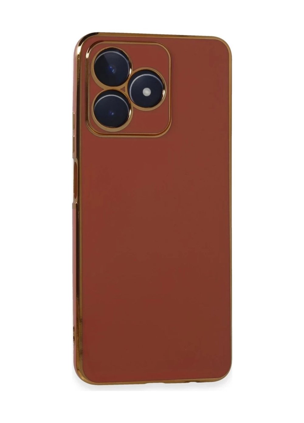 Realme C53 Uyumlu Kılıf Volet Silikon - Kırmızı Belirtilmemiş