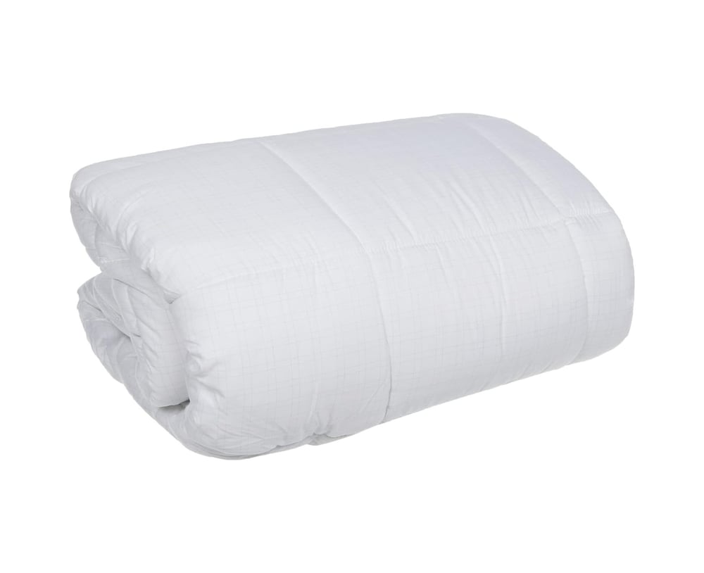 Relax Düz Polyester Yorgan, Beyaz, King Size Çok Renkli