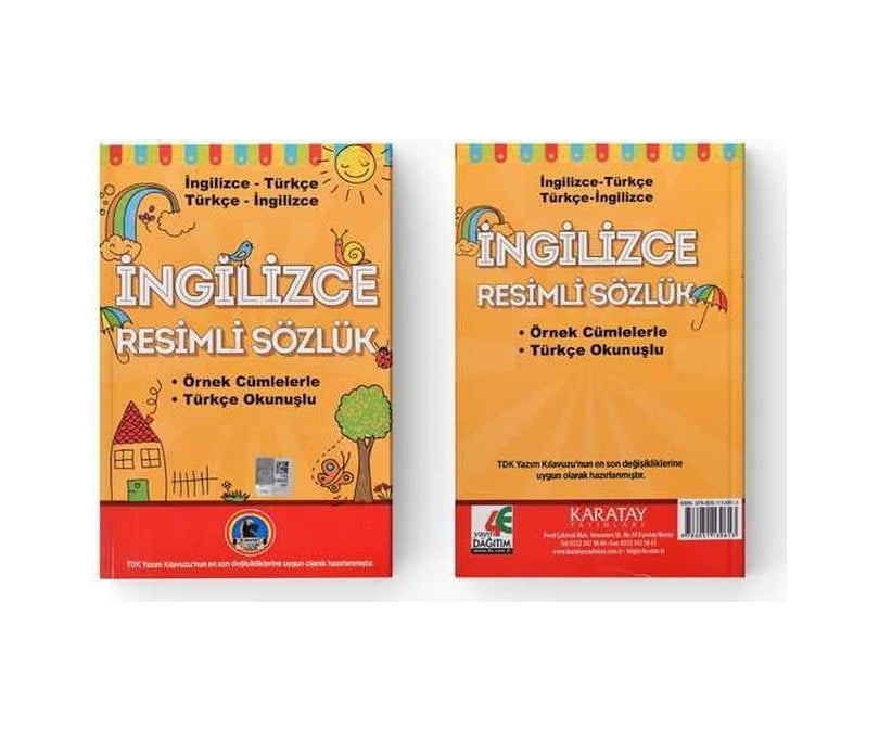Resimli İngilizce Sözlük 1 Adet