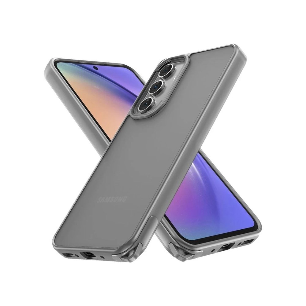 Samsung Galaxy A05s Uyumlu Kılıf Elegant Kapak - Titan Gri Belirtilmemiş