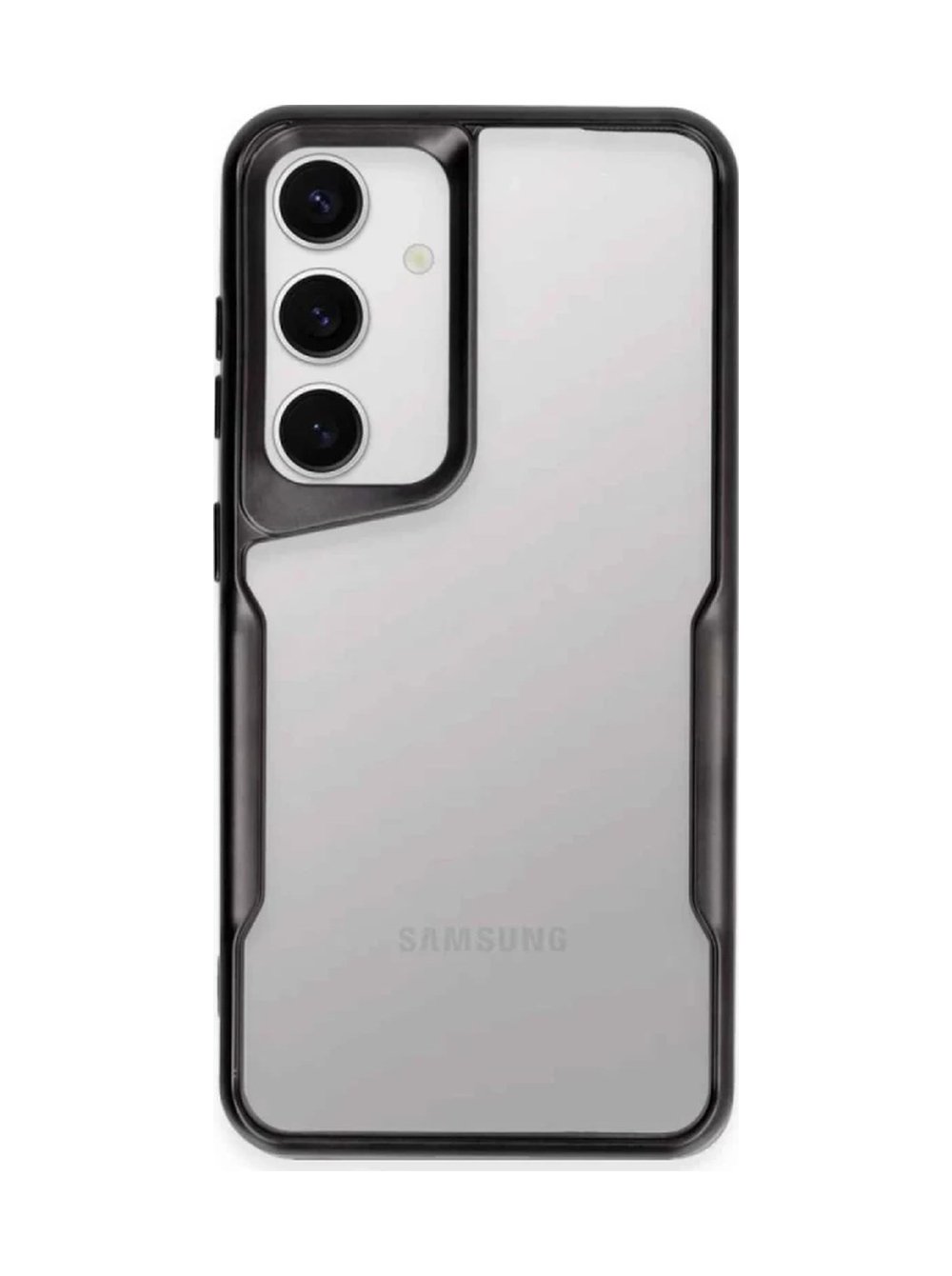 Samsung Galaxy A15 4g Uyumlu Kılıf Boyi Silikon Kapak - Siyah Belirtilmemiş