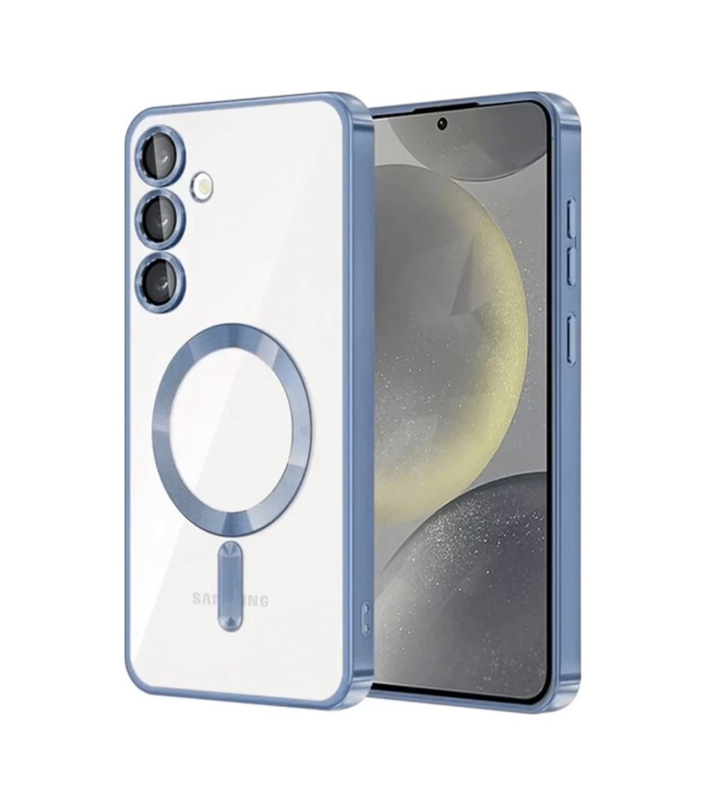 Samsung Galaxy A54 5g Uyumlu Kross Magneticsafe Kapak - Sierra Blue Belirtilmemiş