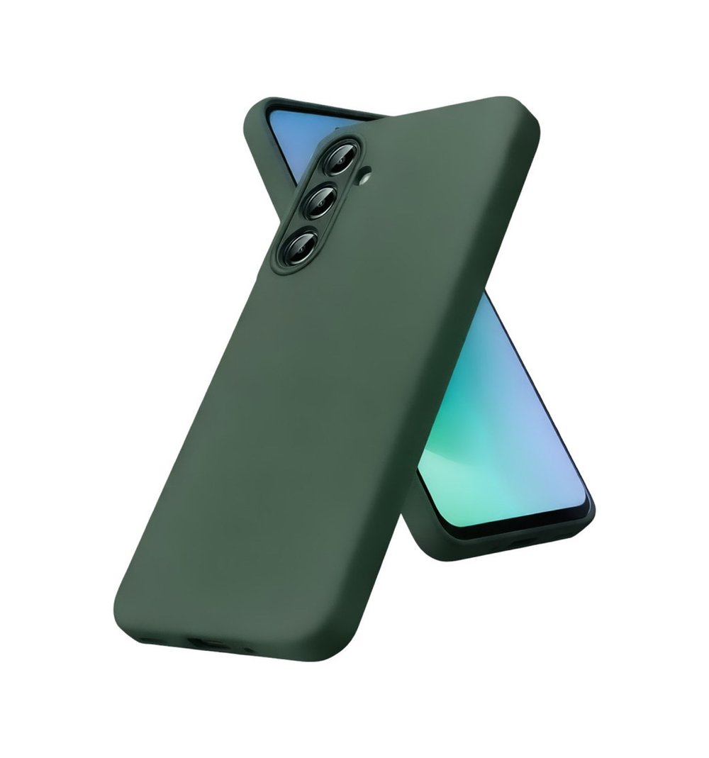 Samsung Galaxy A57 5g Uyumlu First Silikon - Koyu Yeşil Belirtilmemiş