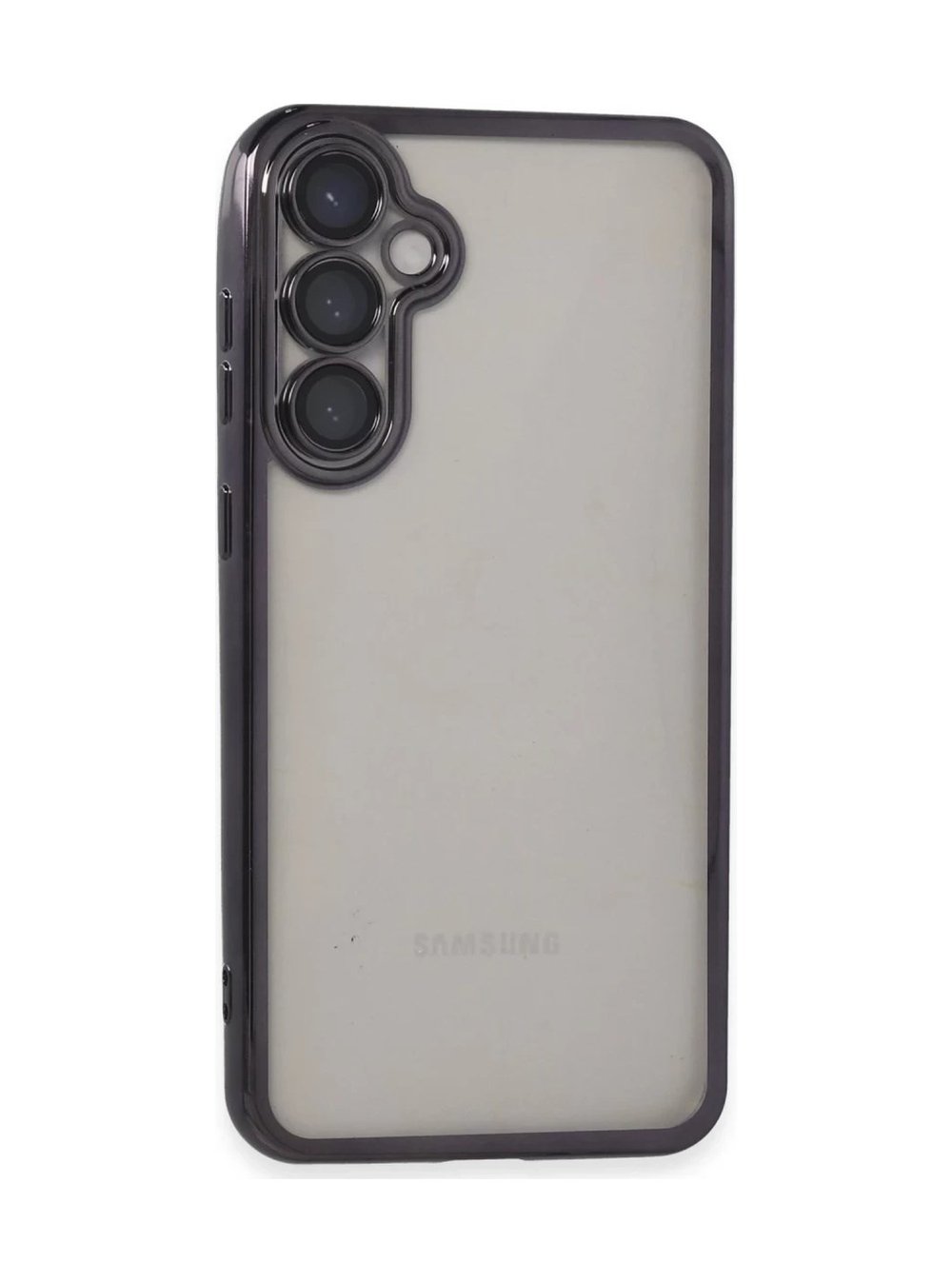 Samsung Galaxy S23 Fe Uyumlu Kılıf Lensli Silikon - Mor Belirtilmemiş