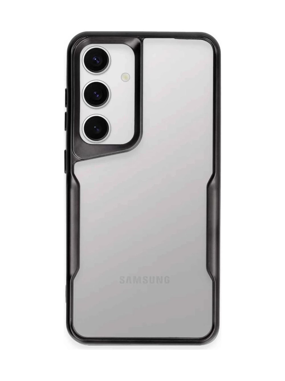 Samsung Galaxy S24 Uyumlu Kılıf Boyi Silikon Kapak - Siyah Belirtilmemiş