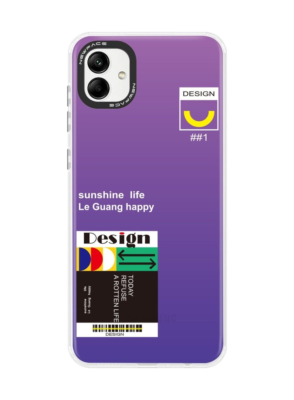 Samsung Galaxy Uyumlu   A04 Kılıf Estoril Desenli Kapak - Estoril - 4 Belirtilmemiş