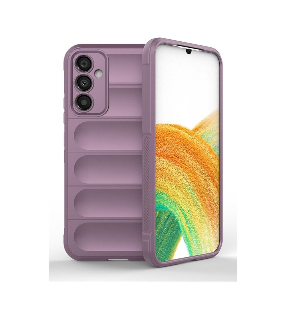 Samsung Galaxy Uyumlu   A05s Kılıf Optimum Silikon - Mor Belirtilmemiş