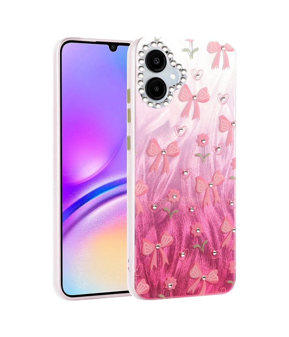 Samsung Galaxy Uyumlu   A06 Kılıf Blade Aynalı Desenli Kapak - Desen 3 Belirtilmemiş