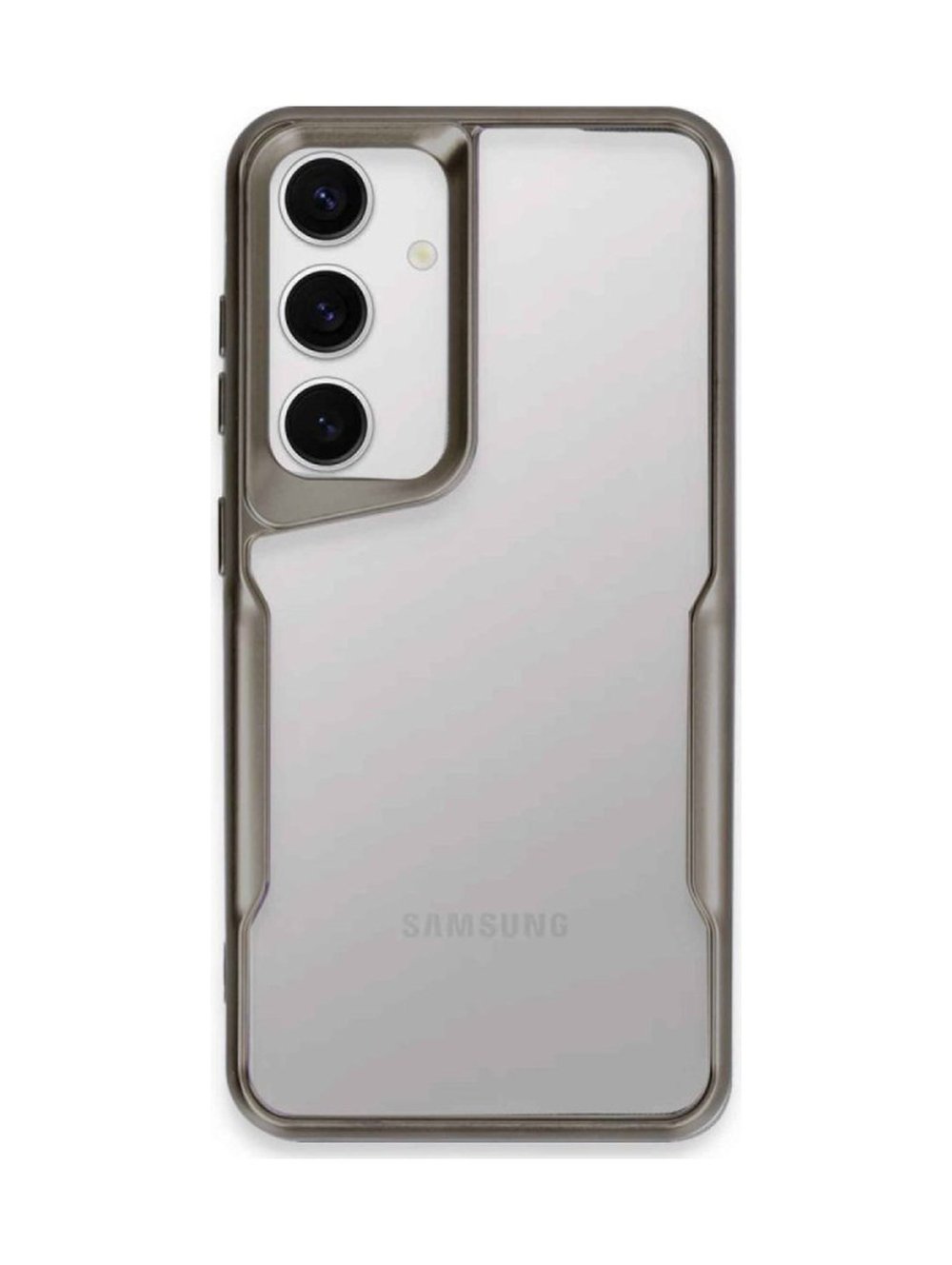 Samsung Galaxy Uyumlu   A25 5g Kılıf Boyi Silikon Kapak - Titan Gri Belirtilmemiş