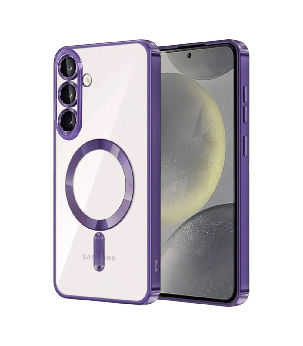 Samsung Galaxy Uyumlu   A37 5g Kross Magneticsafe Kapak - Mor Belirtilmemiş