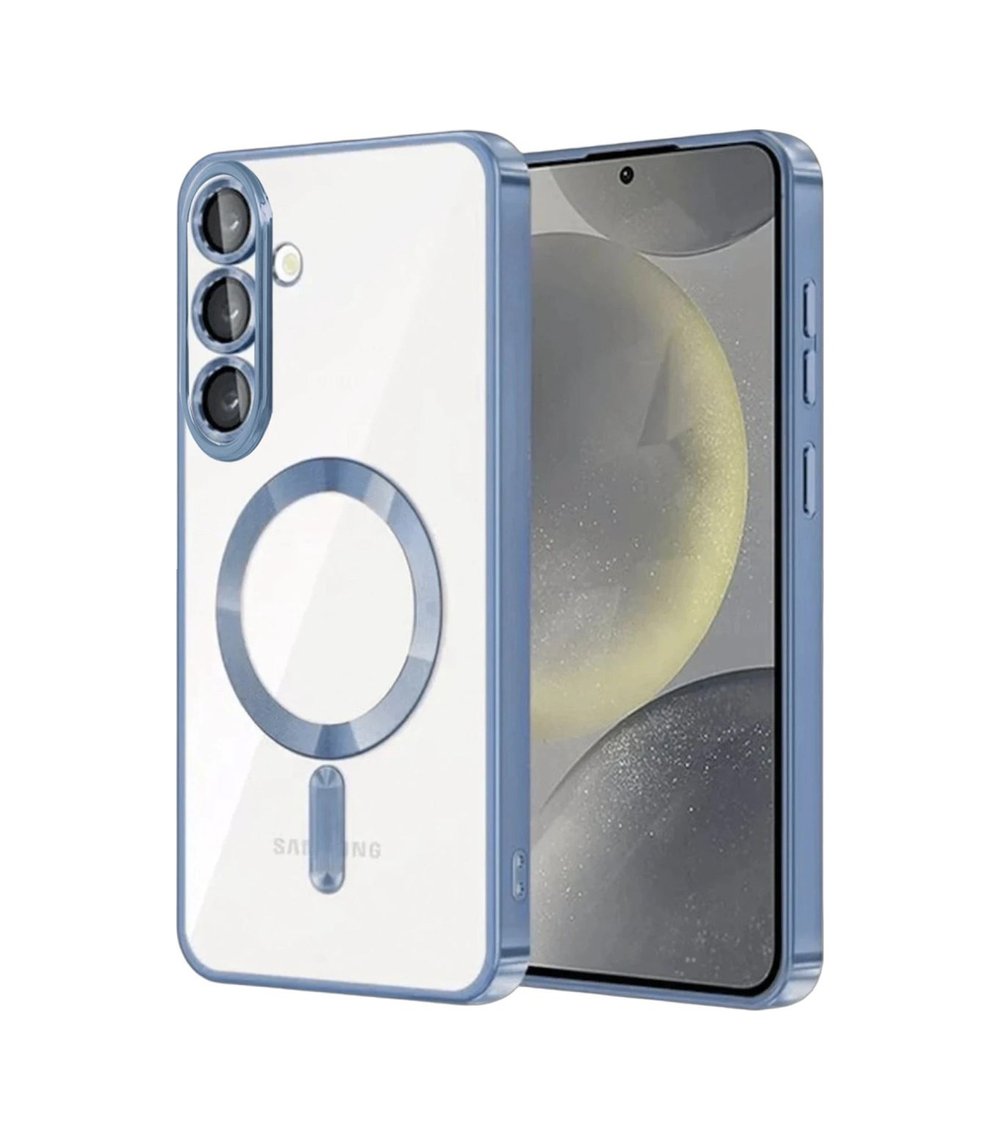Samsung Galaxy Uyumlu  A37 5g Kross Magneticsafe Kapak - Sierra Blue Belirtilmemiş