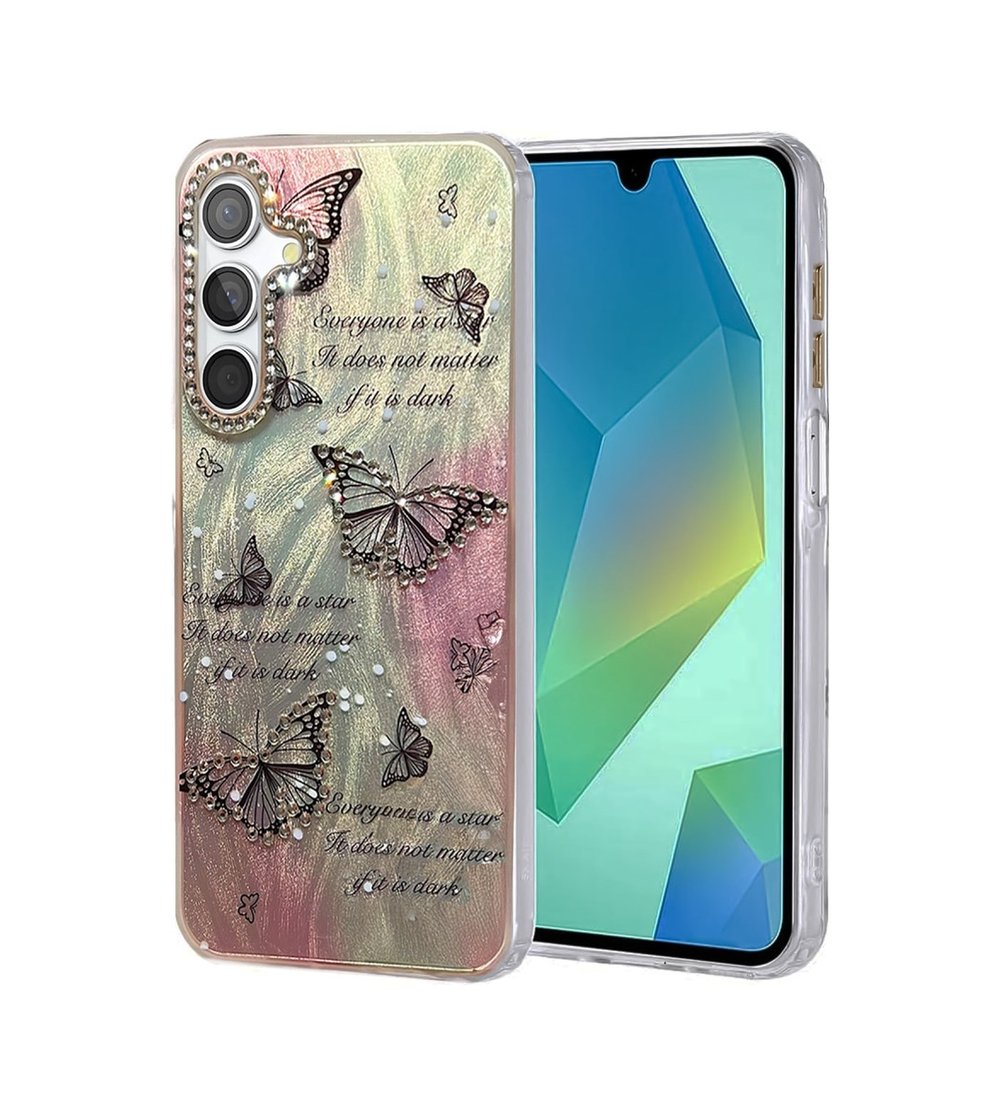 Samsung Galaxy Uyumlu   A55 5g Kılıf Blade Aynalı Desenli Kapak - Desen 6 Belirtilmemiş