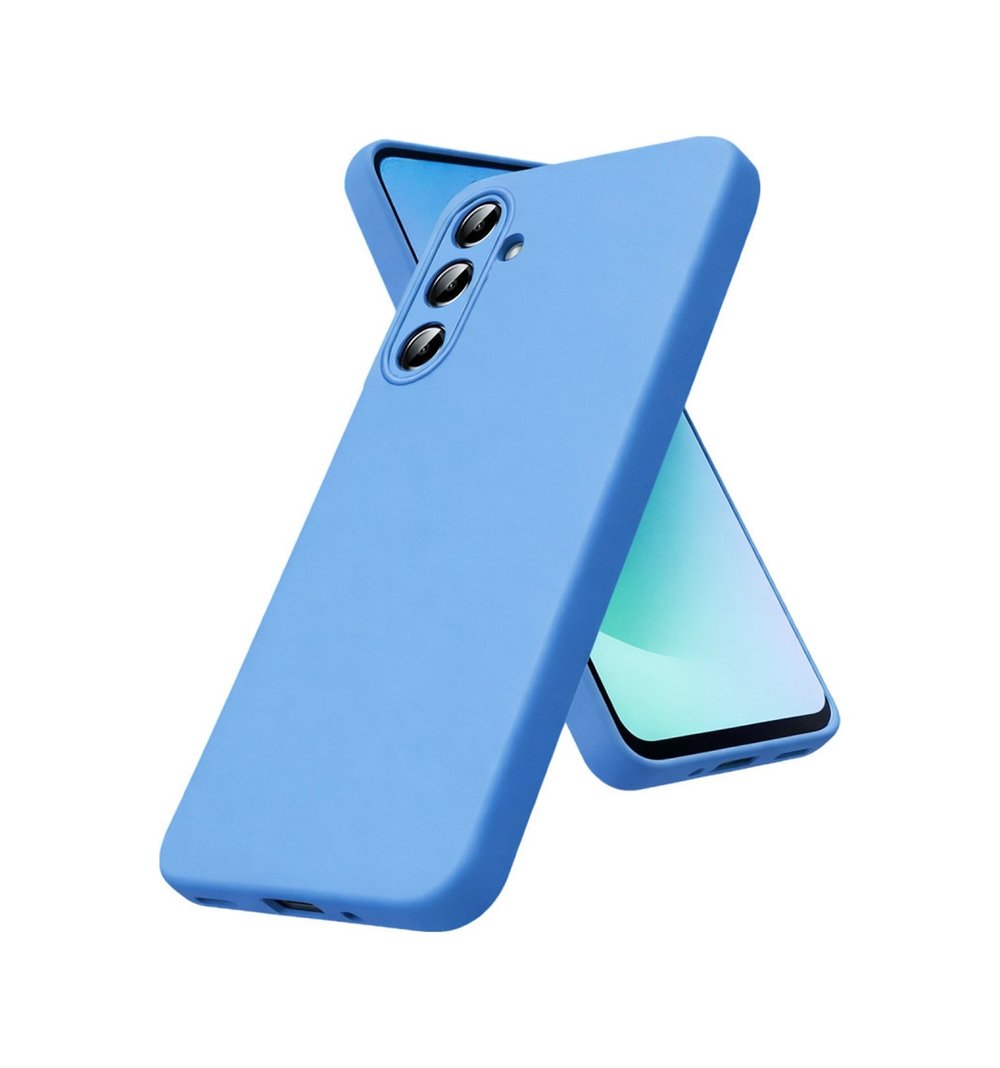 Samsung Galaxy Uyumlu   A57 5g First Silikon - Mavi Belirtilmemiş
