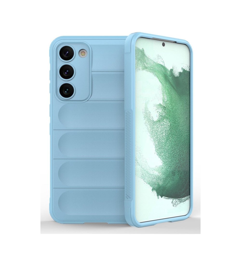 Samsung Galaxy Uyumlu   S23 Plus Kılıf Optimum Silikon - Sky Blue Belirtilmemiş