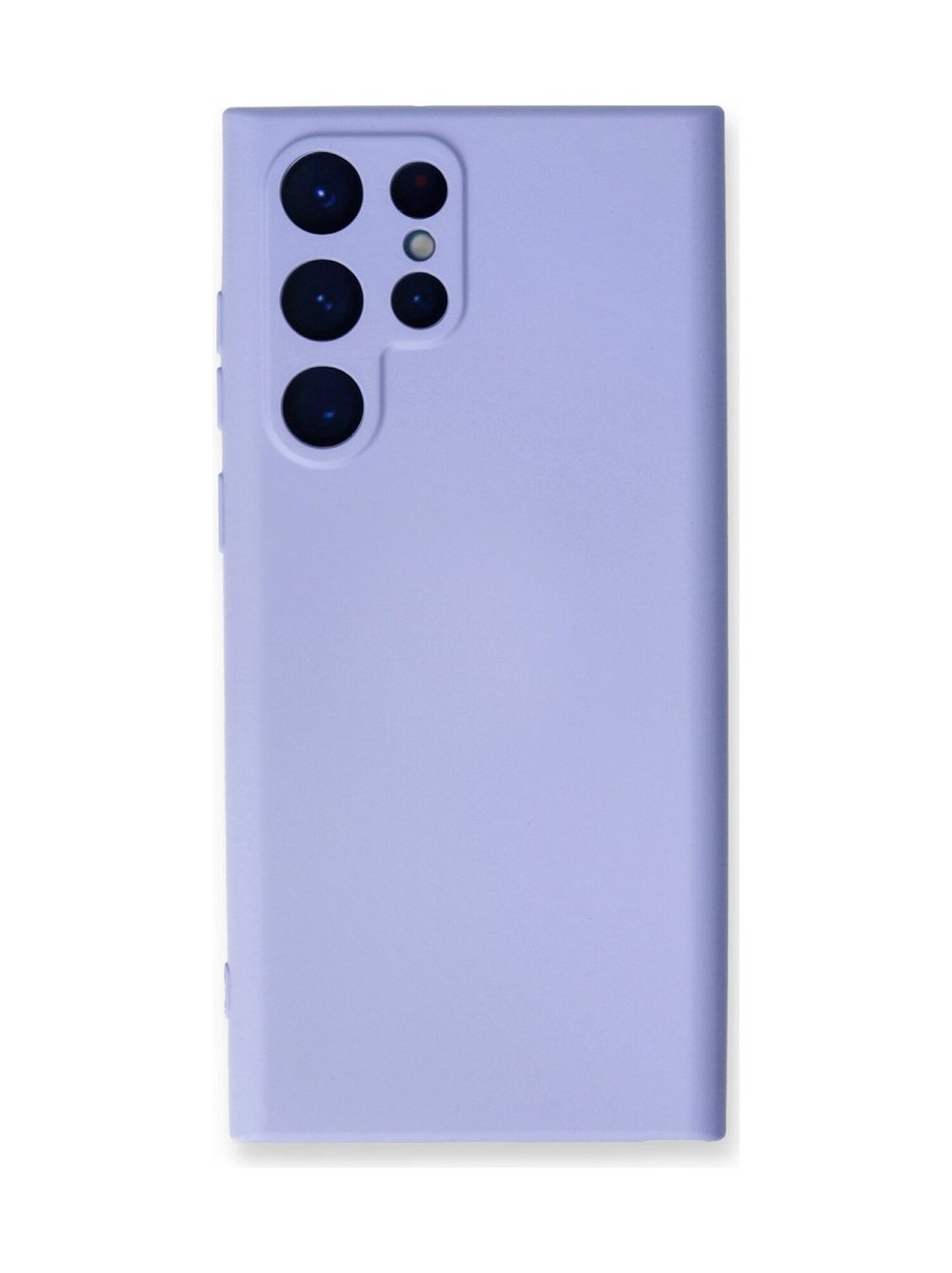 Samsung Galaxy Uyumlu   S24 Ultra Kılıf Nano İçi Kadife Silikon - Lila Belirtilmemiş