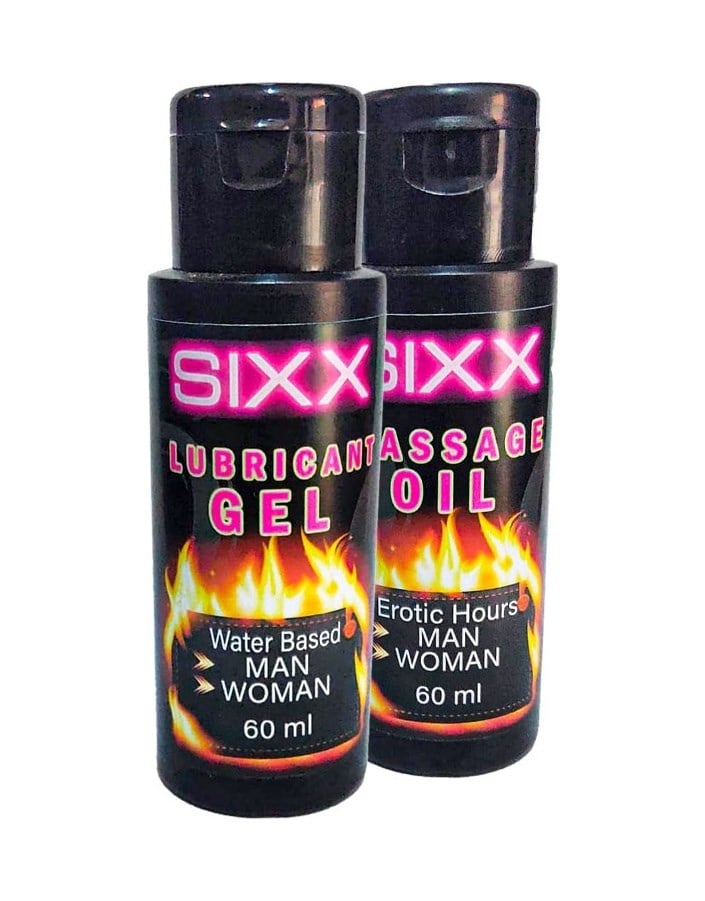 Sıxx Erkeklere Ve Bayanlara Uygunlubrıkant60 Ml Jel + Fantezimasaj Yağı