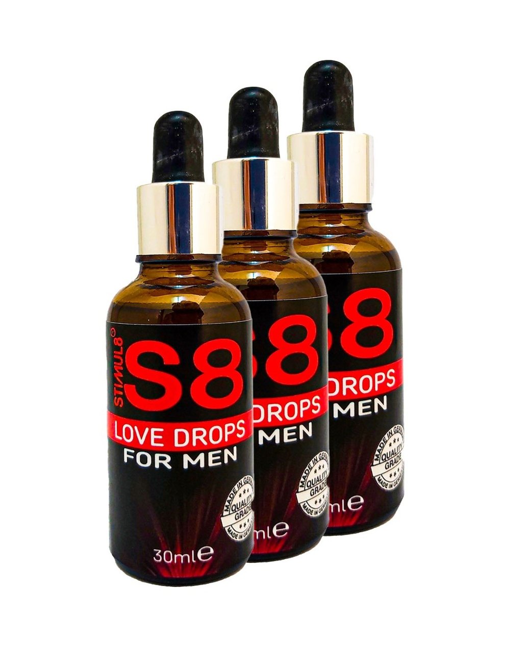 Stimul8 Erkeklere Özel Damla 30 Ml X 3 Adet
