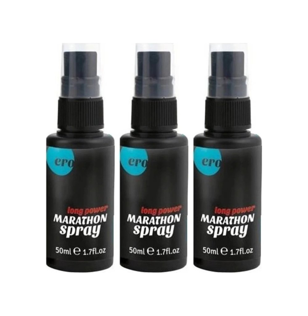 Süper Ero Marathon Erkeklere Daha Uzun Süre Sprey 50 Ml 3 Adet
