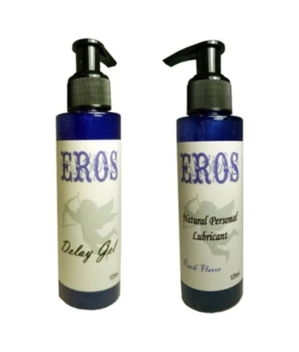 Süper Eros 125ml Şeftali Aromalı 125ml Dlay Jel Erkeklere Özel Set