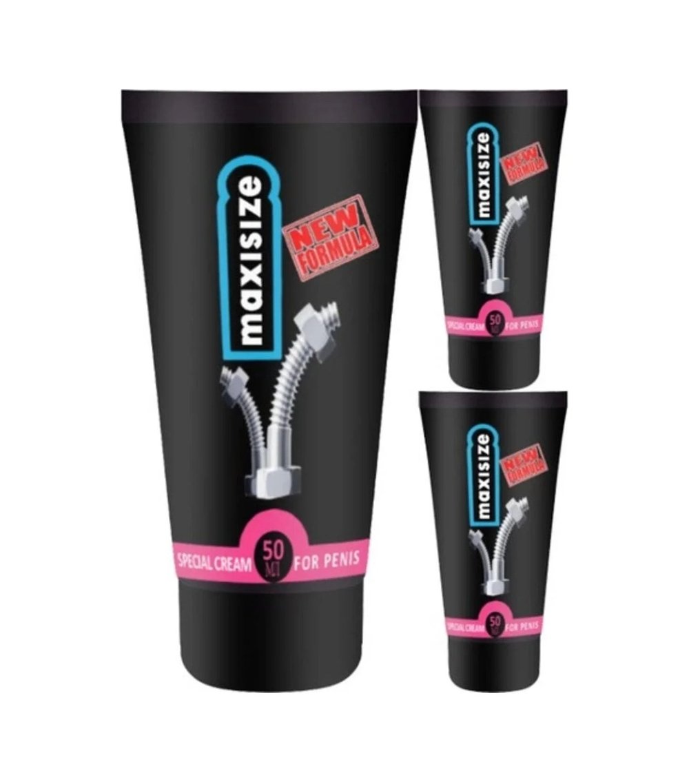 Süper Maxsize Maxi Size 3 Adet Cream Erkeğe Özel 50 Ml G.ç Krem