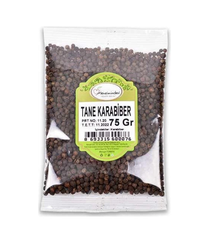 Tane Karabiber 75gr 1 Adet