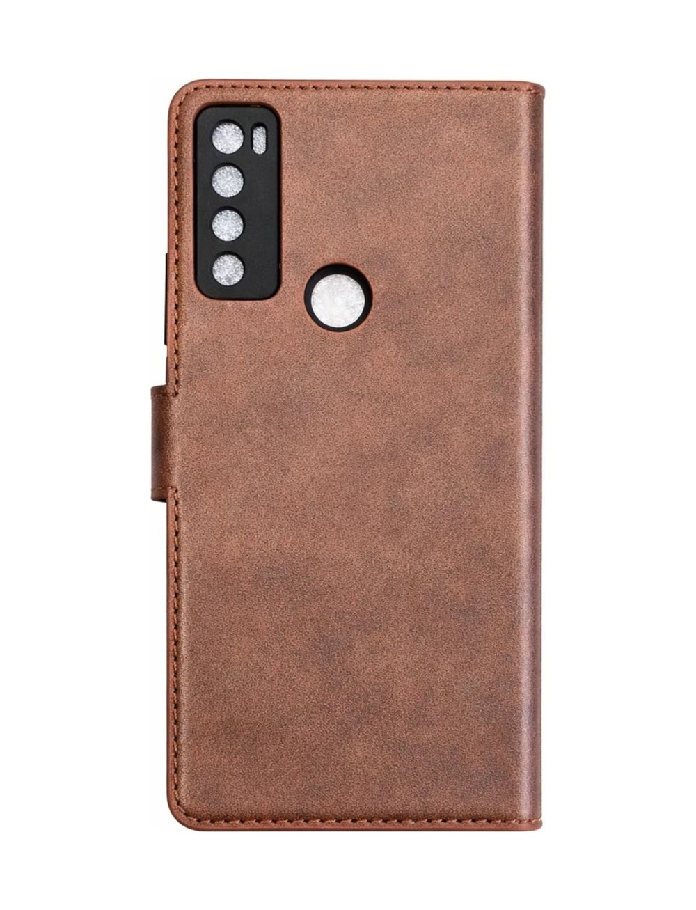 Tcl 20 Se Uyumlu Trend S Plus Kapaklı Kılıf - Taba Belirtilmemiş