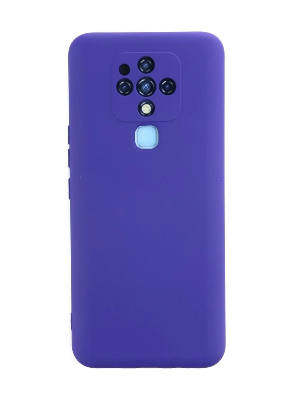 Tecno Camon 16 Uyumlu Kılıf Nano İçi Kadife Silikon - Mor Belirtilmemiş